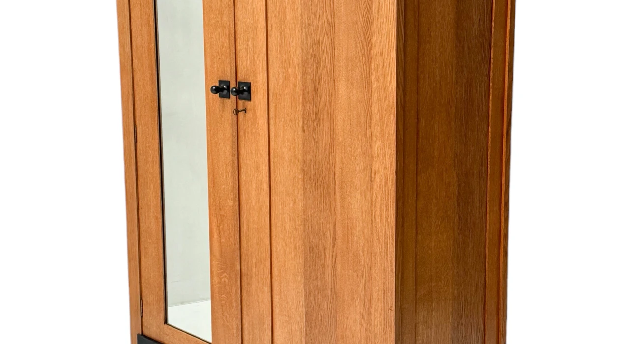 Art Deco Modernist Armoire or Wardrobe by Hendrik Wouda for Pander, 1924